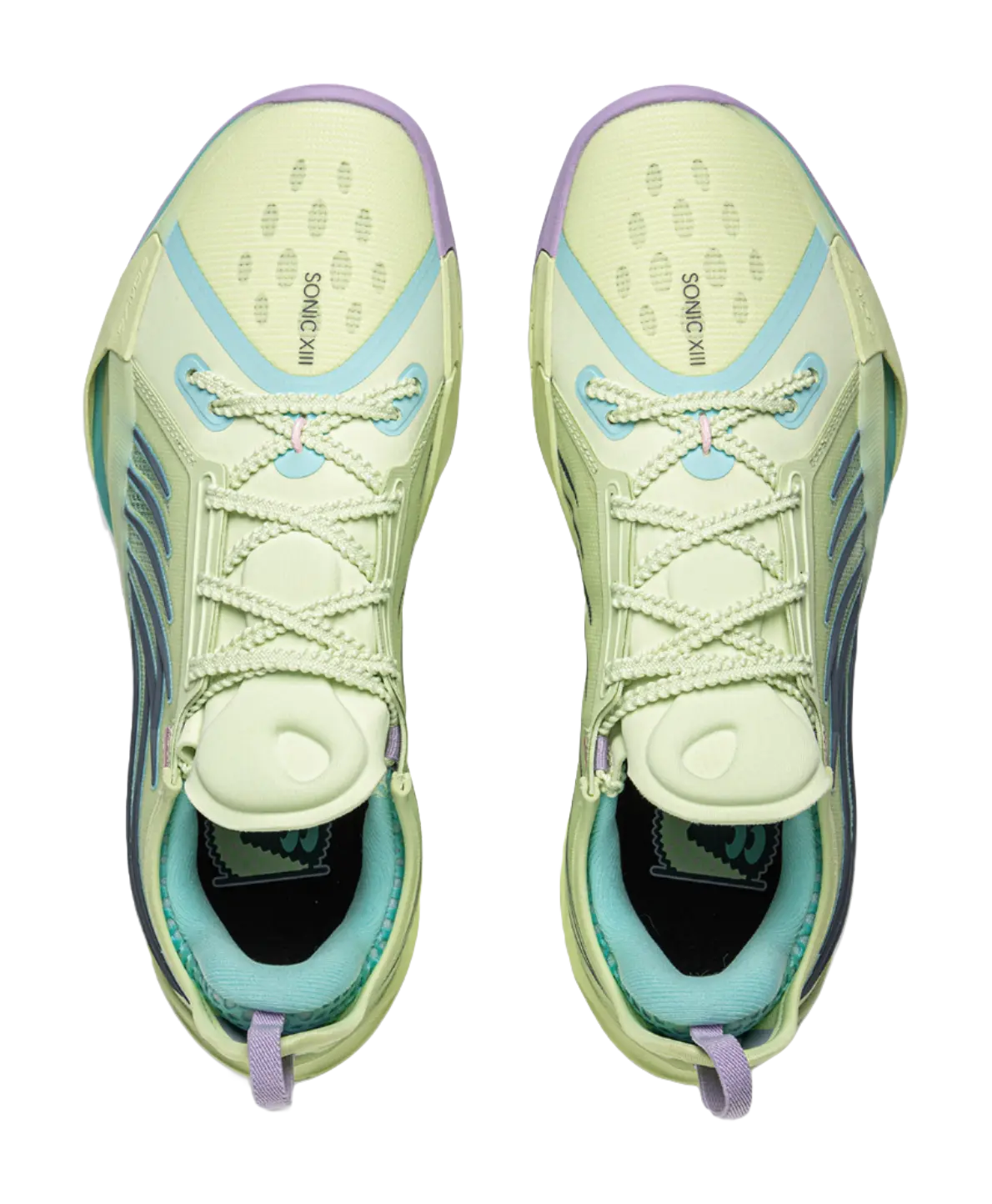 Li-Ning Sonic 13 Men's Basketball Shoes - Green - Image 4