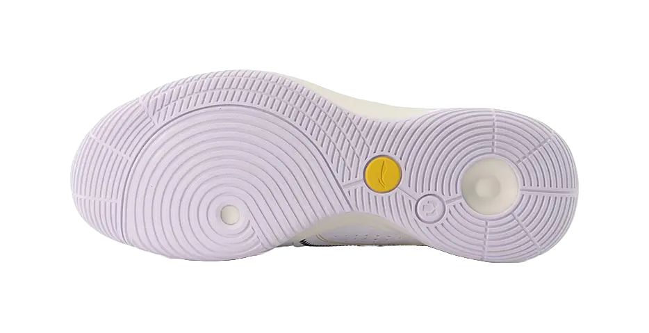 LI-NING Sonic 9 Men's Basketball Shoes White/Orange - Image 6