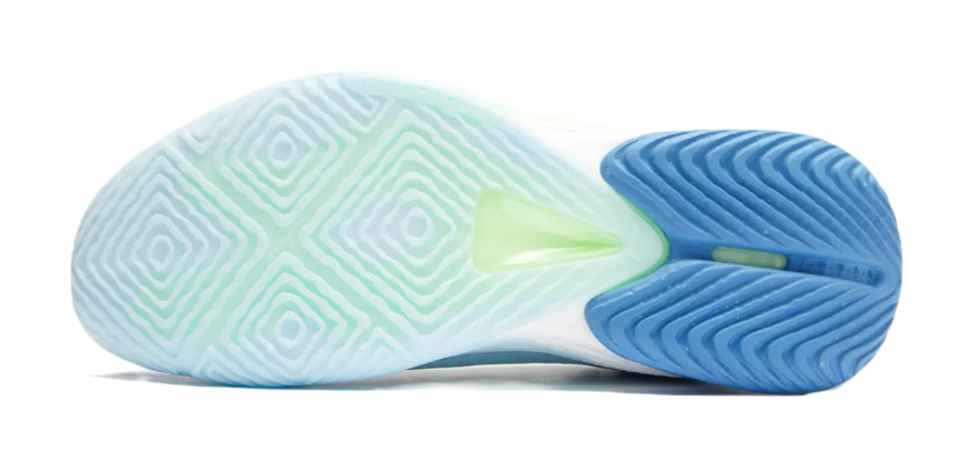 Li-Ning Speed 10 Men's Basketball Shoes with BOOM & Carbon Fiber - Aurora Blue - Image 5