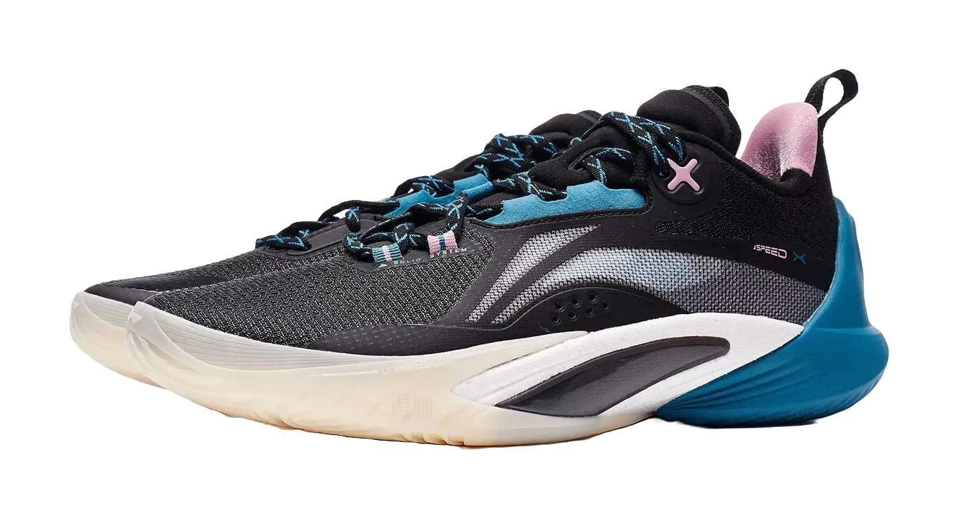 Li-Ning Speed 10 Men's Basketball Shoes - Cushioning, Anti-Slip, Breathable (Black) - Image 3