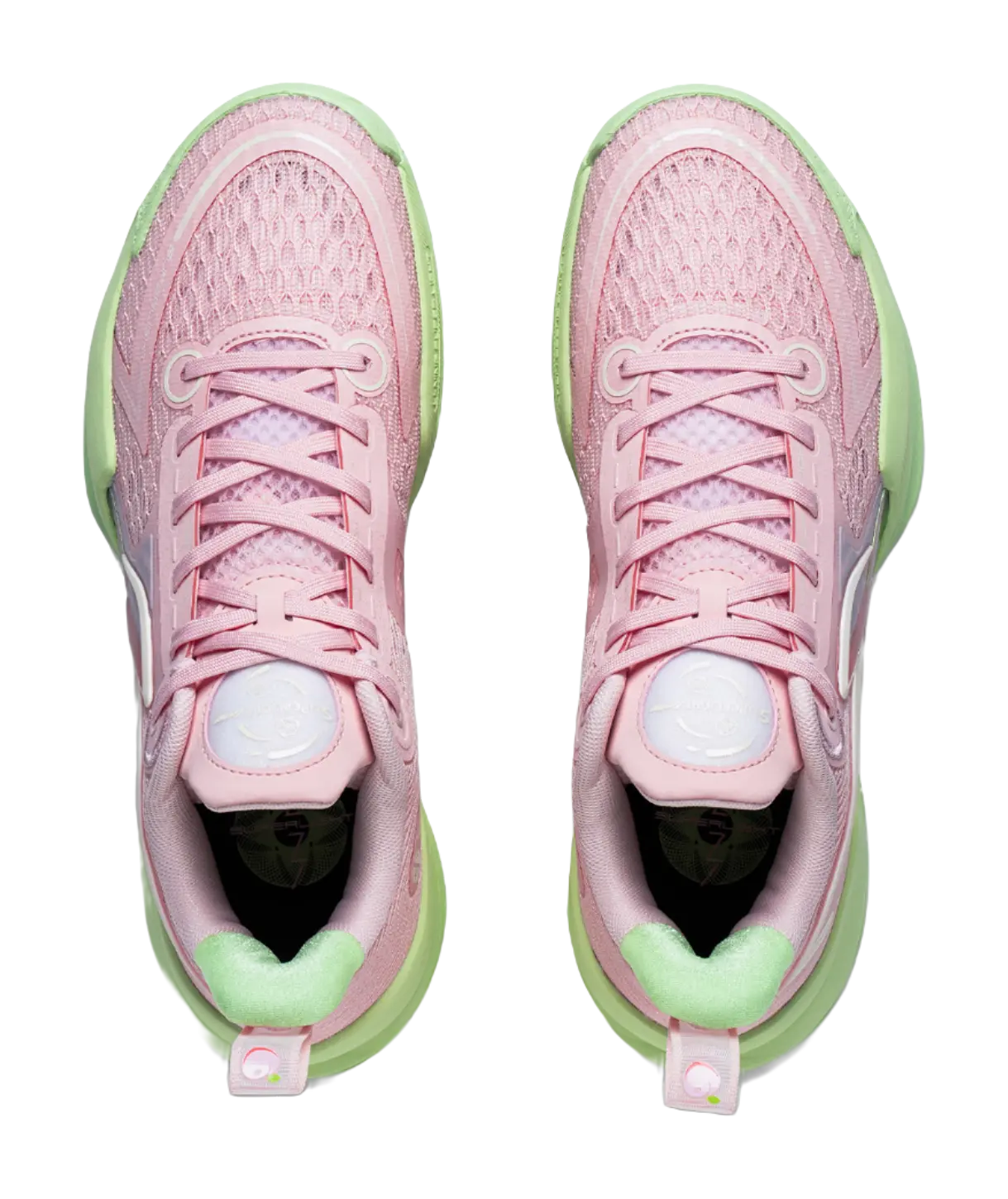 Li-Ning Super Light V2 Men's Low-Top Basketball Shoes - Honey Peach Pink - Image 4