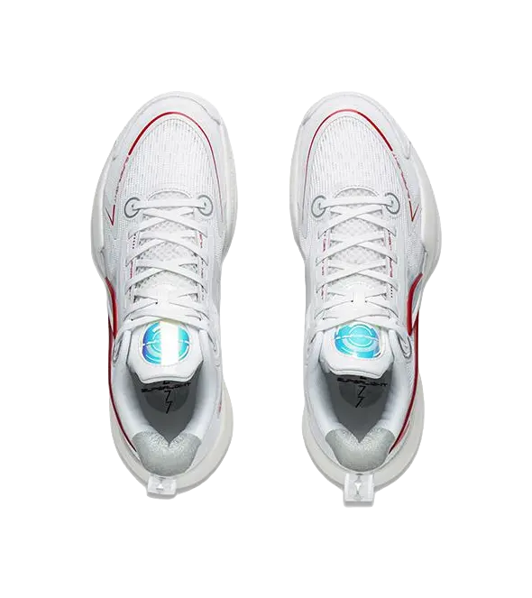 Li-Ning Super Light V2 Men's Basketball Shoes White - Image 3