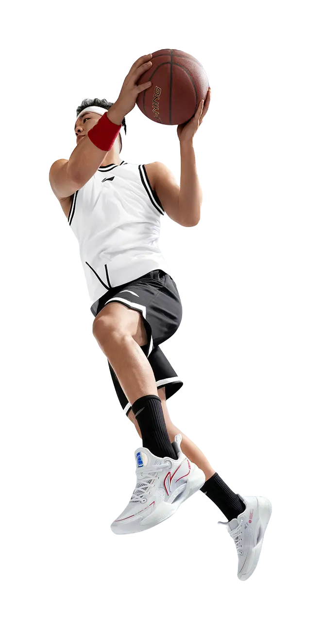 Li-Ning Super Light V2 Men's Basketball Shoes White - Image 5
