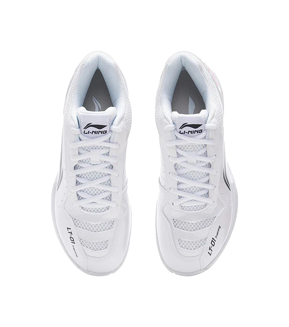 Li-Ning Thunder Unisex Low-Top Badminton Shoes - Slip & Abrasion Resistant, Bounce+ Cushioning, White - Image 4