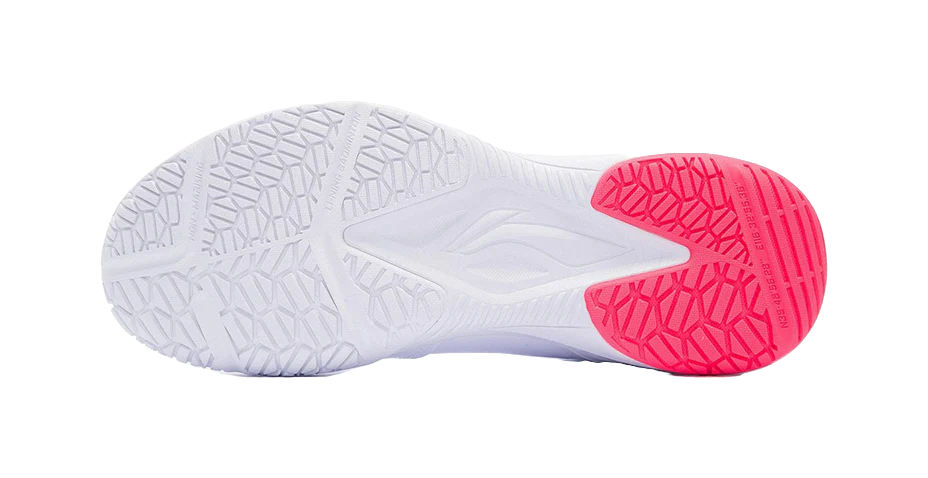 Li-Ning Thunder Unisex Low-Top Badminton Shoes - Slip & Abrasion Resistant, Bounce+ Cushioning, White - Image 7