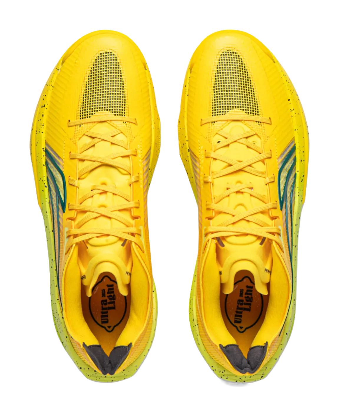 LINING Ultralight Basketball Shoes Mens Low top Lemon - Image 4