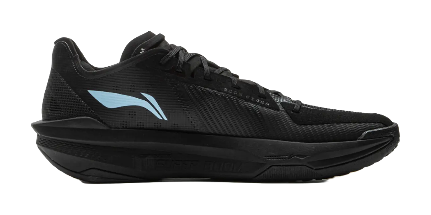 Li-Ning Men's Ultra Light 'Pixel' Low-Top Basketball Shoes - Black - Image 2