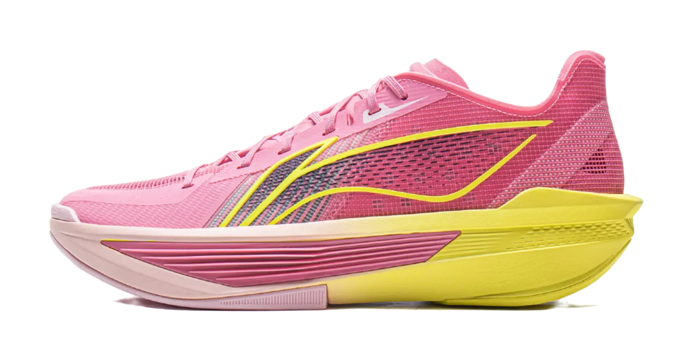 Li-Ning Ultra Light 2025 Low Top Basketball Shoes Men - Lightweight, Cushioning, Slip & Abrasion Resistant, Pink