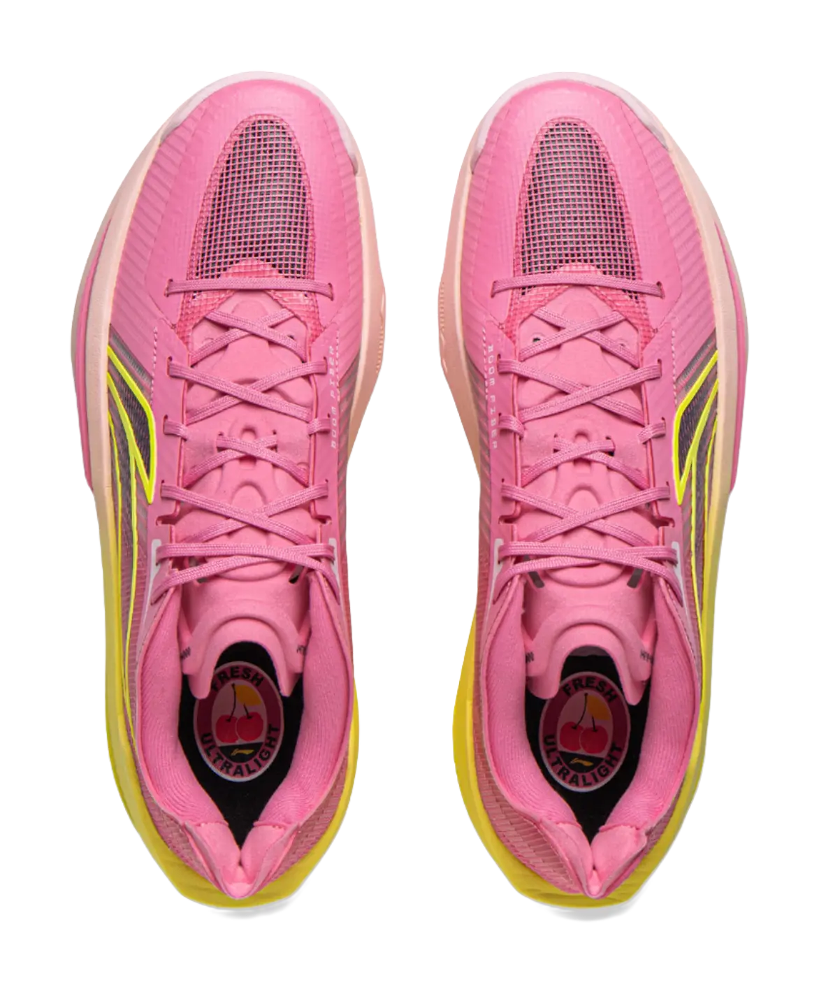 Li-Ning Ultra Light 2025 Low Top Basketball Shoes Men - Lightweight, Cushioning, Slip & Abrasion Resistant, Pink - Image 5