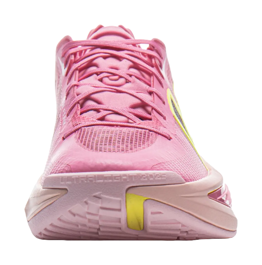 Li-Ning Ultra Light 2025 Low Top Basketball Shoes Men - Lightweight, Cushioning, Slip & Abrasion Resistant, Pink - Image 6