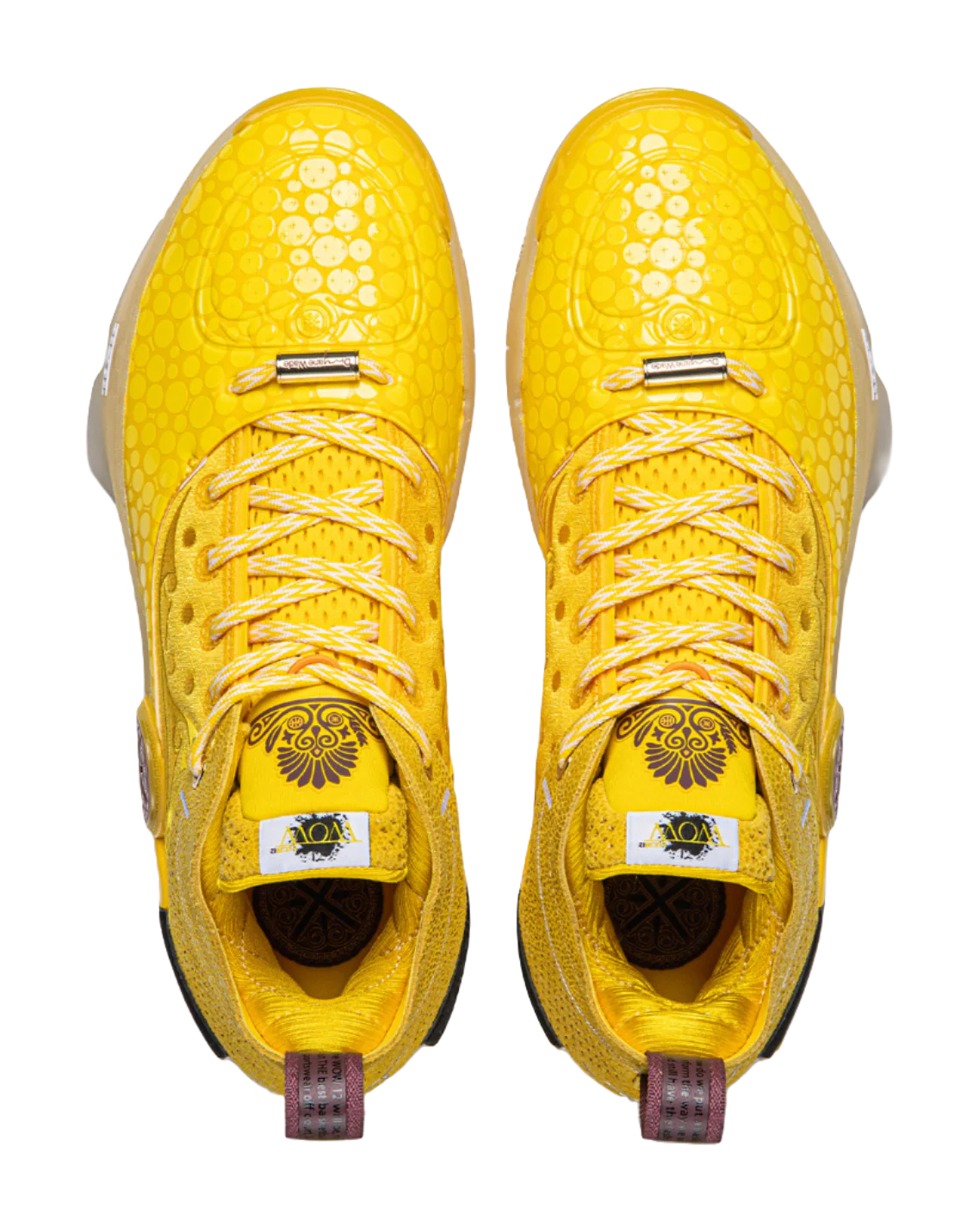 Li-Ning Way of Wade 12 (WOW12) LUX 'Yellow Stingray' - Basketball Shoes Unisex - Image 4