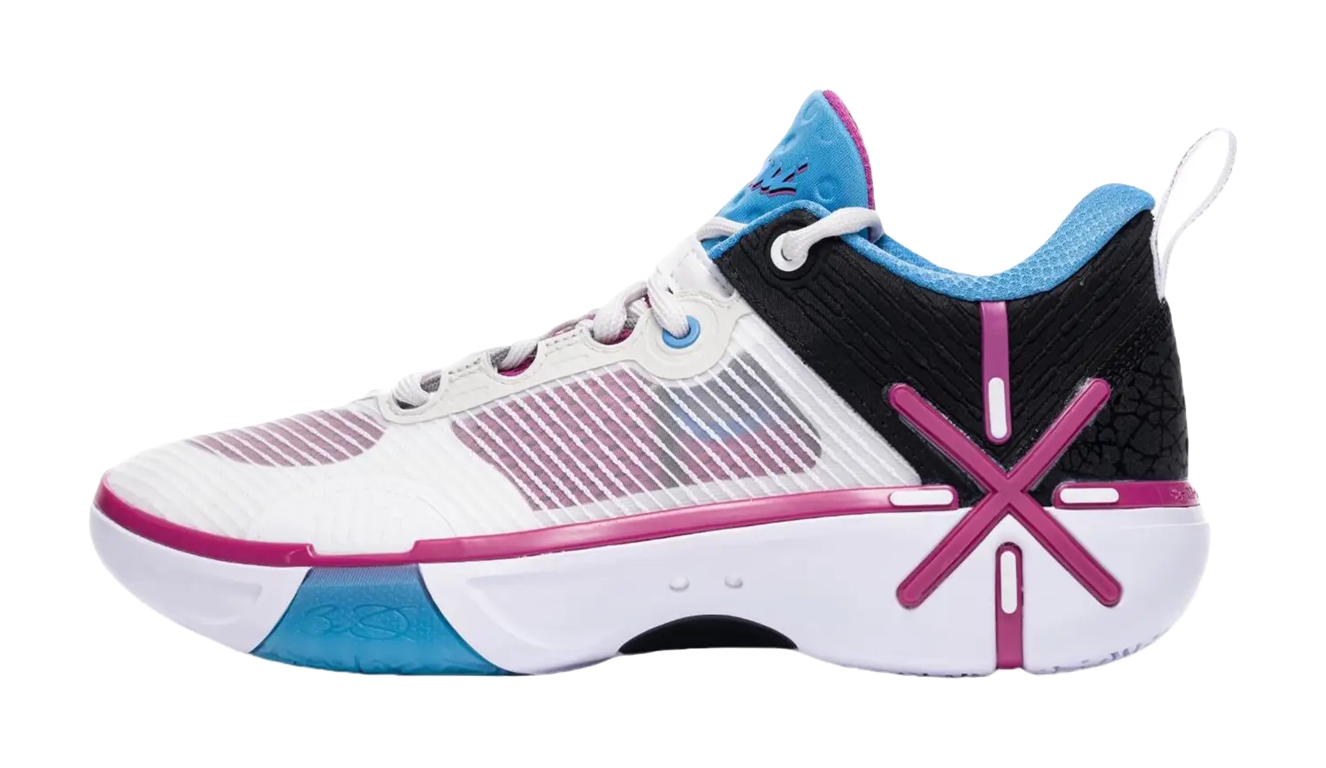 Li-Ning Wade Phantom 6 Men's Basketball Shoes White/Black