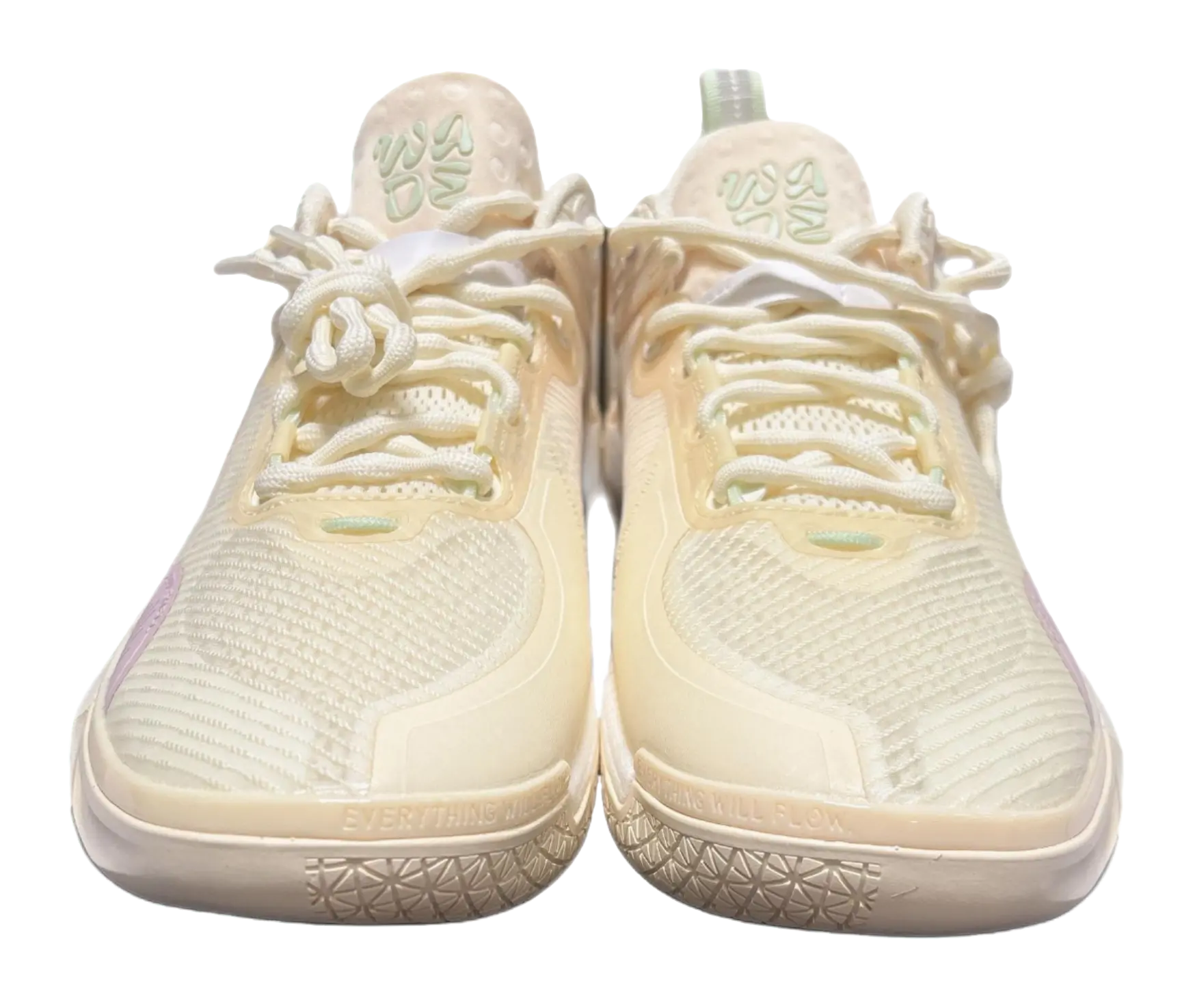 LiNing Wode Phantom 6 Men's Basketball Shoes - Anti-Slip, Cushioned, Beige Yellow - Image 3