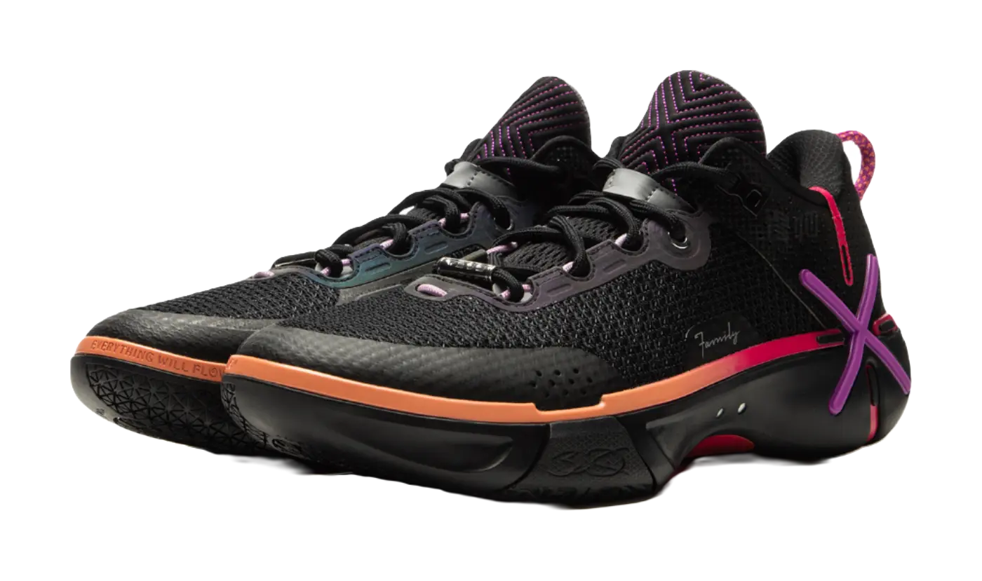 Li-Ning Wade Phantom 6 Men's Basketball Shoes - Cushioned, Anti-Slip, Lightweight Black - Image 3
