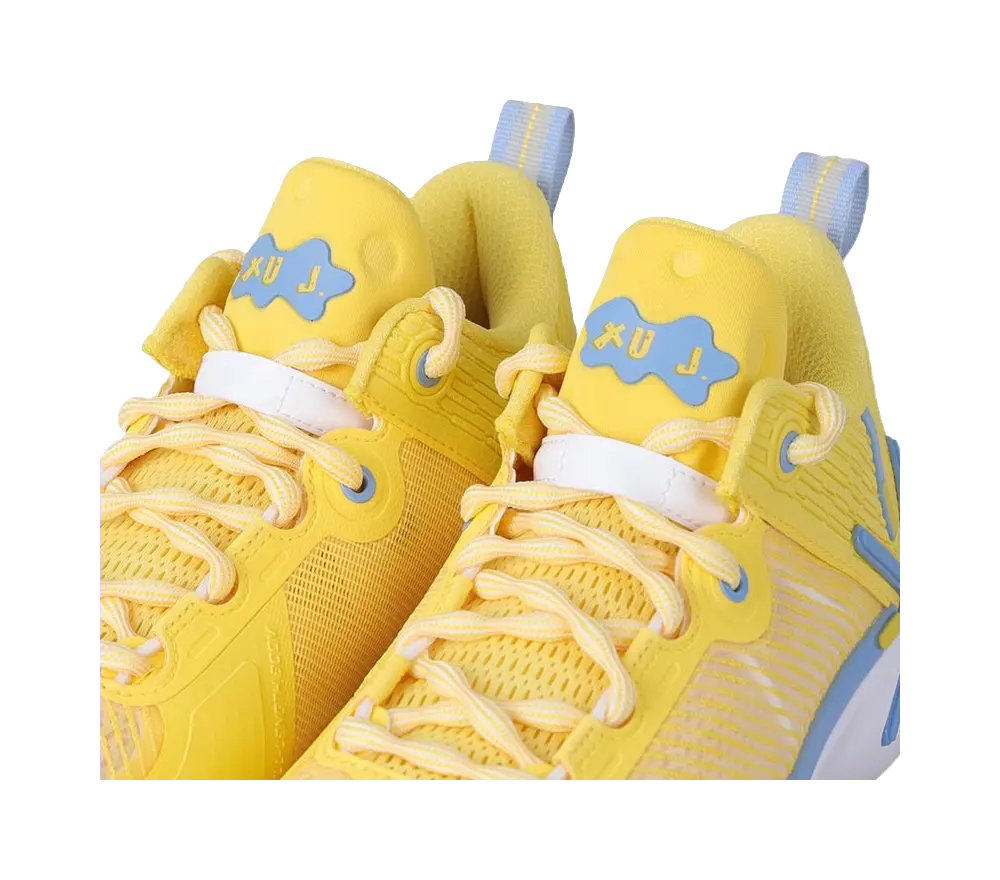 Li-Ning Wade Phantom 6 Low Basketball Shoes Men's Custard - Image 6