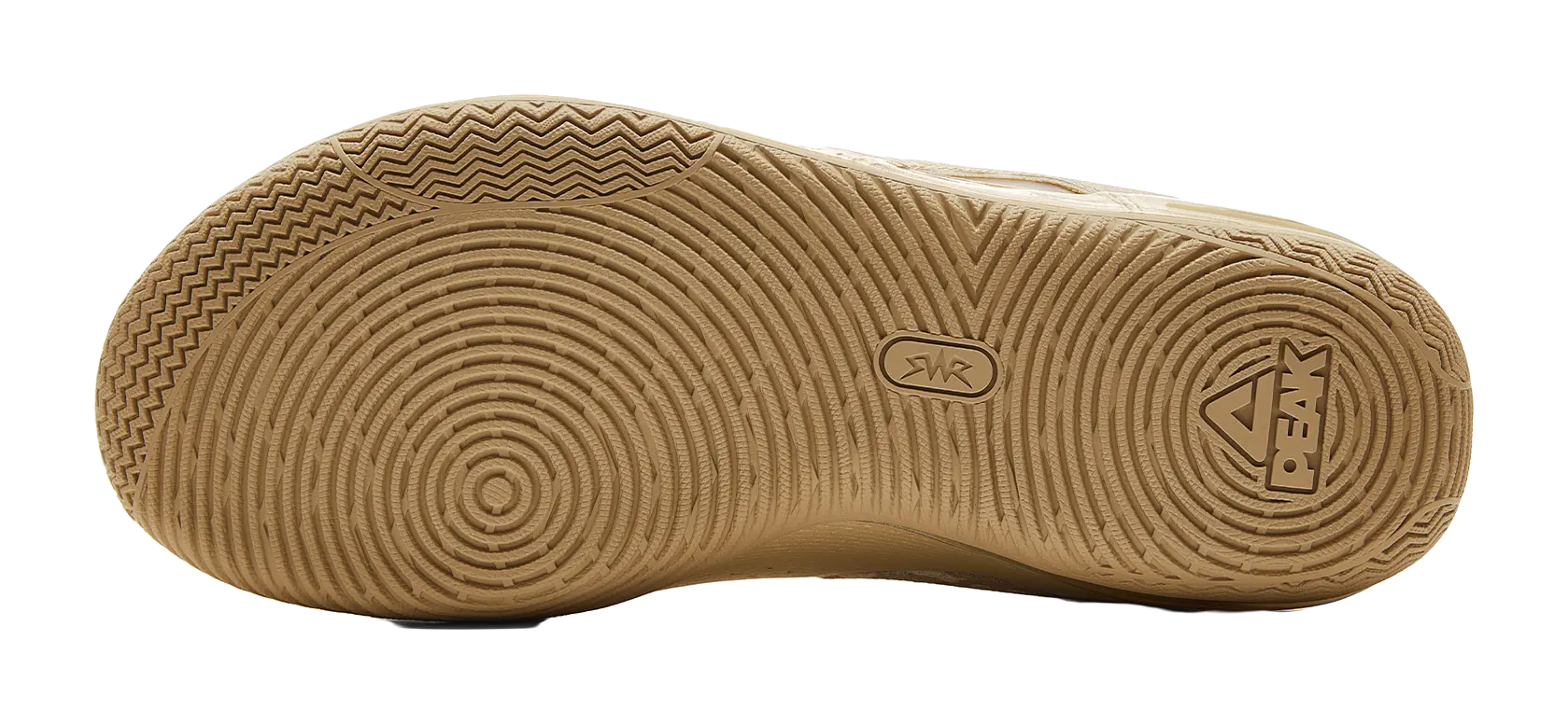 PEAK Men's Low-Top Basketball Shoes: Cushioning, Slip-Resistant, Rebound - Yellow Brown Gold - Image 7
