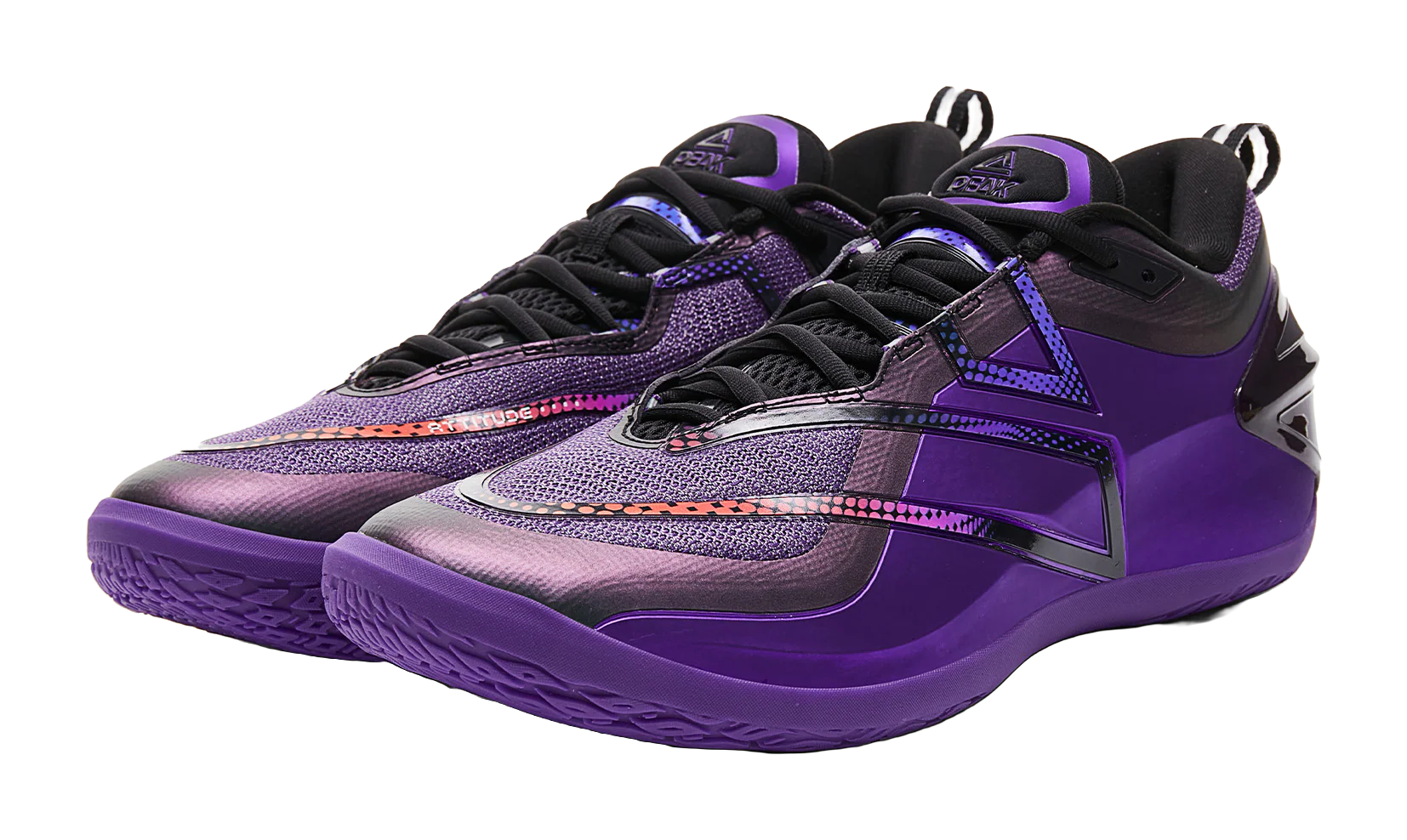 PEAK Malik Monk Taichi General "King" - Magical Purple Basketball Shoes - Image 3