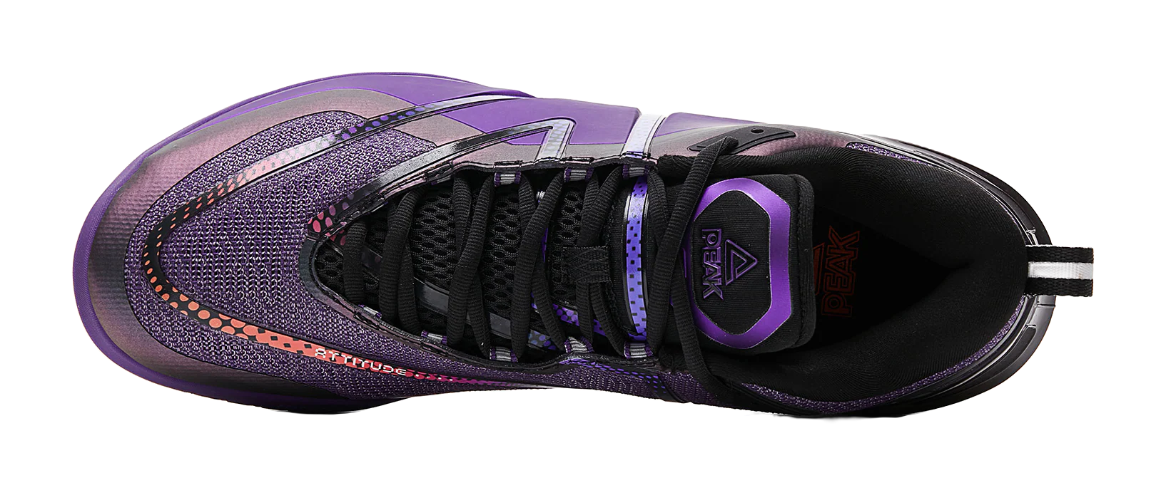 PEAK Malik Monk Taichi General "King" - Magical Purple Basketball Shoes - Image 4