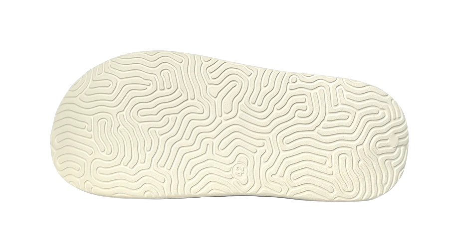 PEAK State Pole Unisex Slip-Resistant Slide Slippers - Cushioned Comfort (Beige/Red) - Image 6