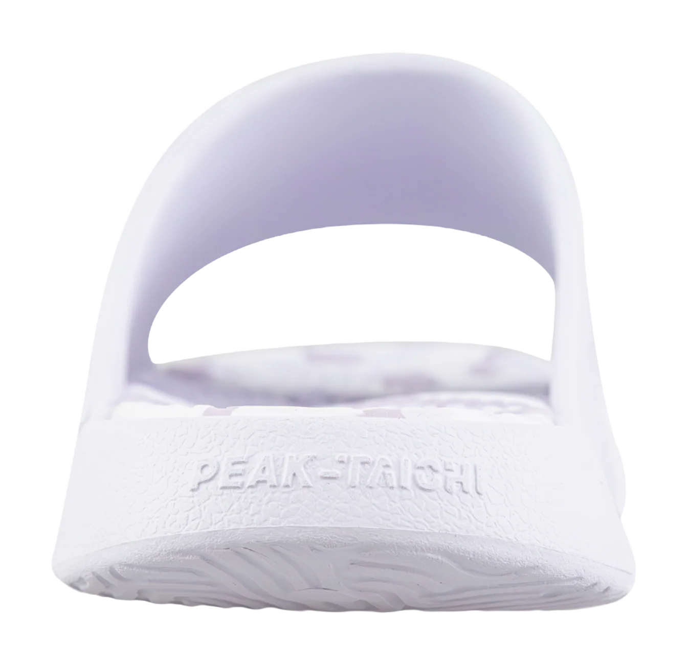 PEAK Tai Ji1.0 Unisex Slide Slippers White Purple - Image 7