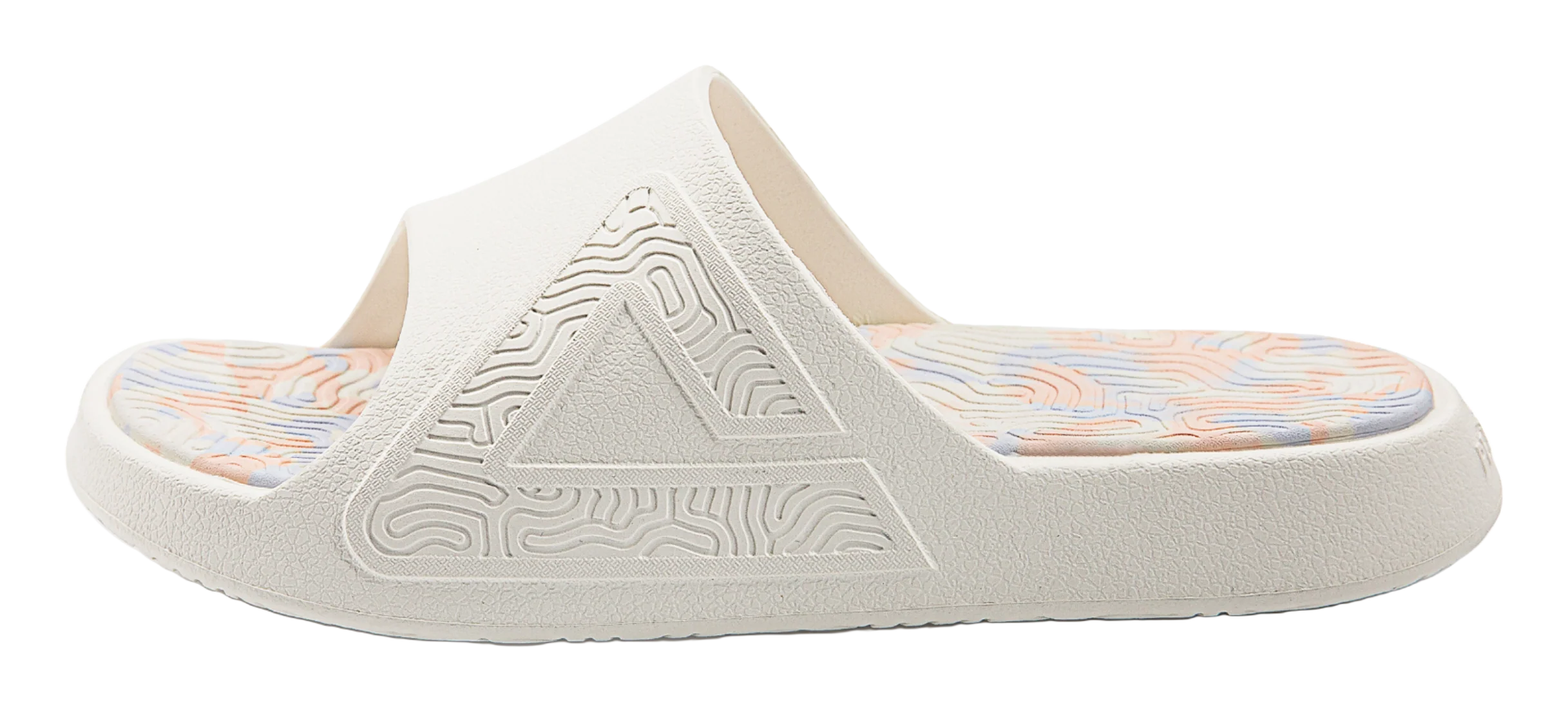 PEAK Tai Ji 1.0 Unisex Canvas White Slide Slippers