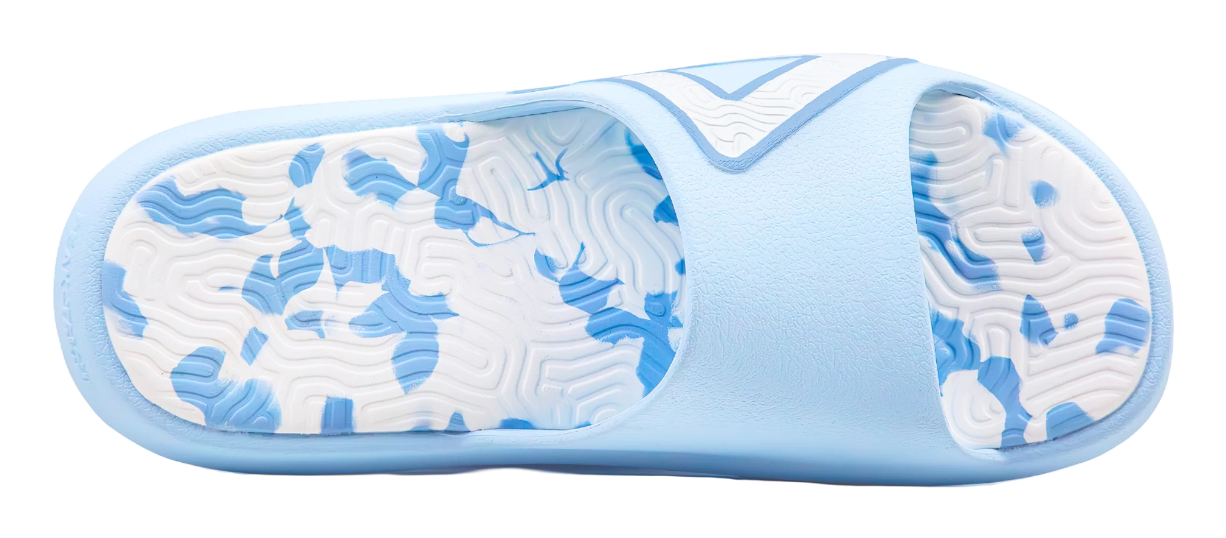 PEAK Tai Ji1.0 Unisex Slip Resistant Slide Slippers - Sky Blue/White - Image 5