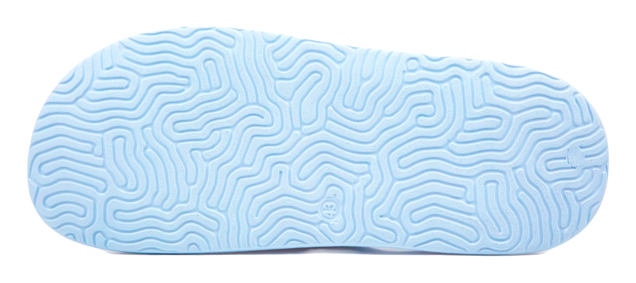 PEAK Tai Ji1.0 Unisex Slip Resistant Slide Slippers - Sky Blue/White - Image 6