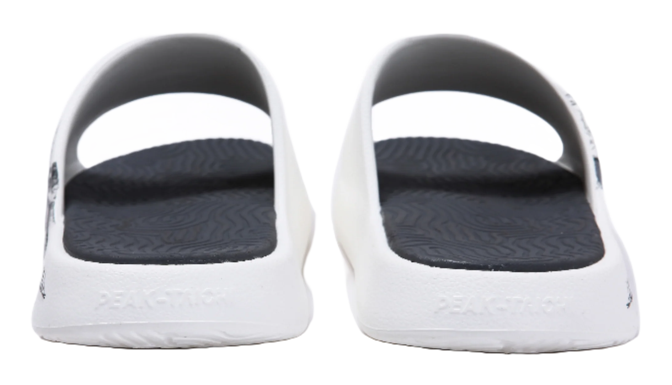 PEAK Tai Ji2.0 Anti-Slip Odorless Slide Sandals Unisex Ivory/Dark Gray - Image 6