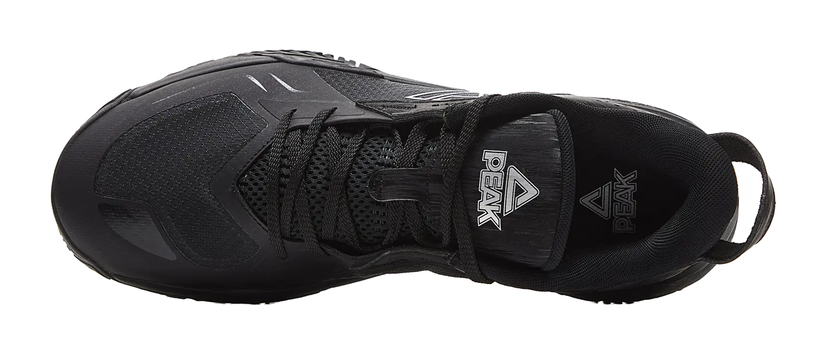 Peak Taichi 'Outdoor Warrior' 1.0 Men's Basketball Shoes Black Silver - Image 4