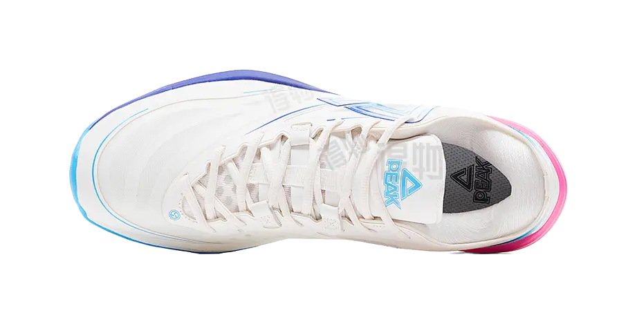 Peak Taichi Qingling 3.0 'Sky Blue' - Men's Basketball Shoes Unisex White Purple - Image 3