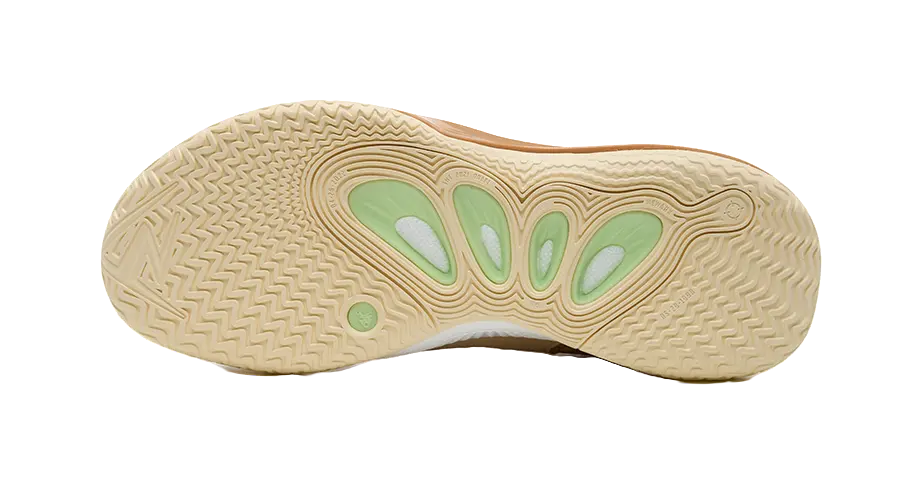 RIGORER Rieves 2nd Gen Basketball Shoes Mens Low Top Light Khaki/Oat Milk - Image 6