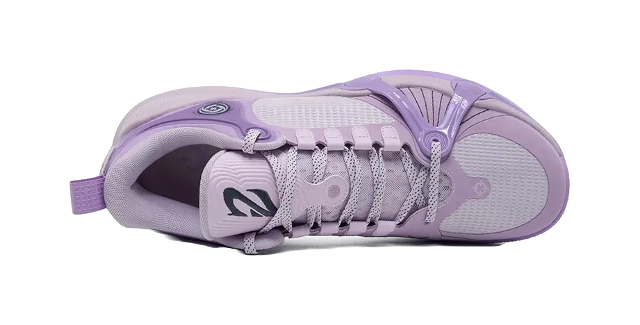RIGORER Bojangles Gen1 Basketball Shoes Men's Low Top Lavender/Dark Purple - Image 4