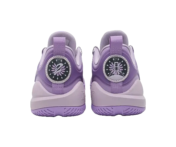 RIGORER Bojangles Gen1 Basketball Shoes Men's Low Top Lavender/Dark Purple - Image 5