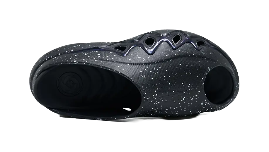 RIGORER Shark 3 Unisex Black Slides - Slip Resistant, Shock Absorbing Sandals - Image 5