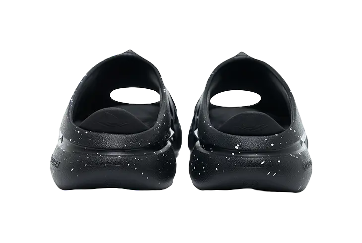 RIGORER Shark 3 Unisex Black Slides - Slip Resistant, Shock Absorbing Sandals - Image 6