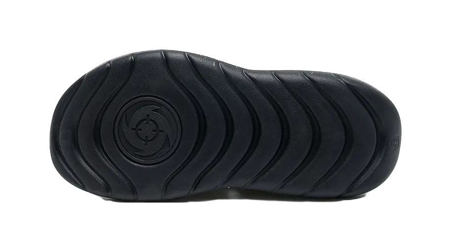 RIGORER Shark 3 Unisex Black Slides - Slip Resistant, Shock Absorbing Sandals - Image 7