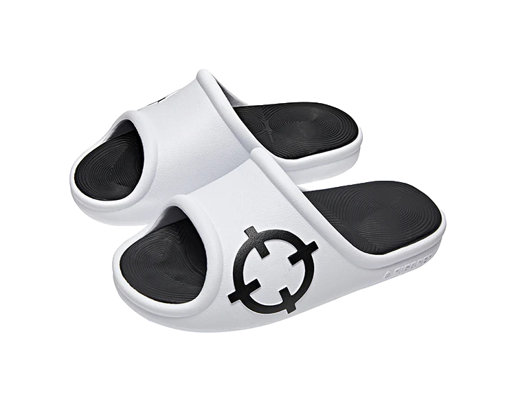 RIGORER Skyrim 1 Slide Slippers Mens Waterproof Anti-Slip White Black - Image 3