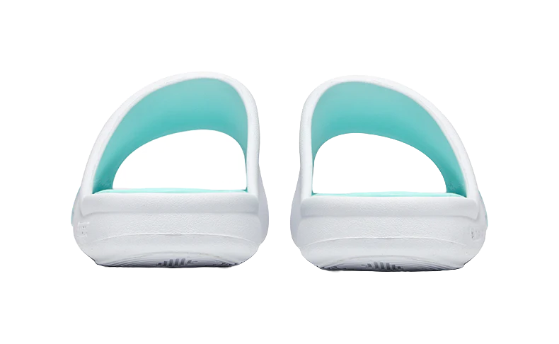 RIGORER Skyrim 1 Men's Slide Slippers - Waterproof, Anti-Slip, White/Green - Image 5