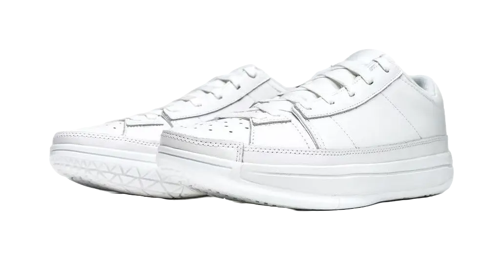 Serious Player Only Low Top Basketball Shoes Men's White - Image 3