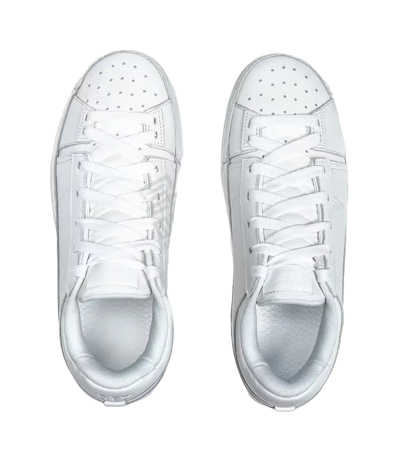 Serious Player Only Low Top Basketball Shoes Men's White - Image 4