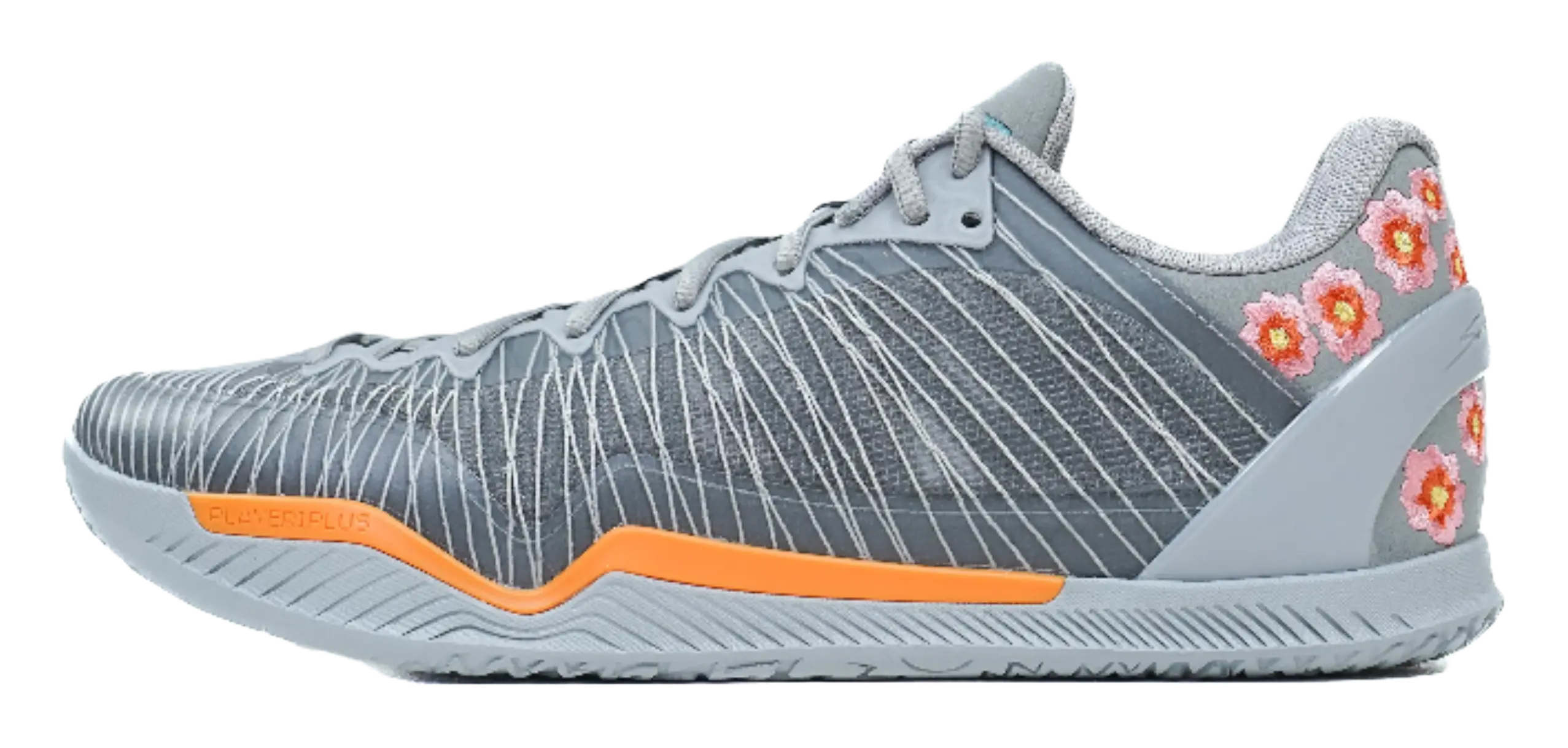 Serious Player Only Player 1 Low Top Basketball Shoes Men's Gray