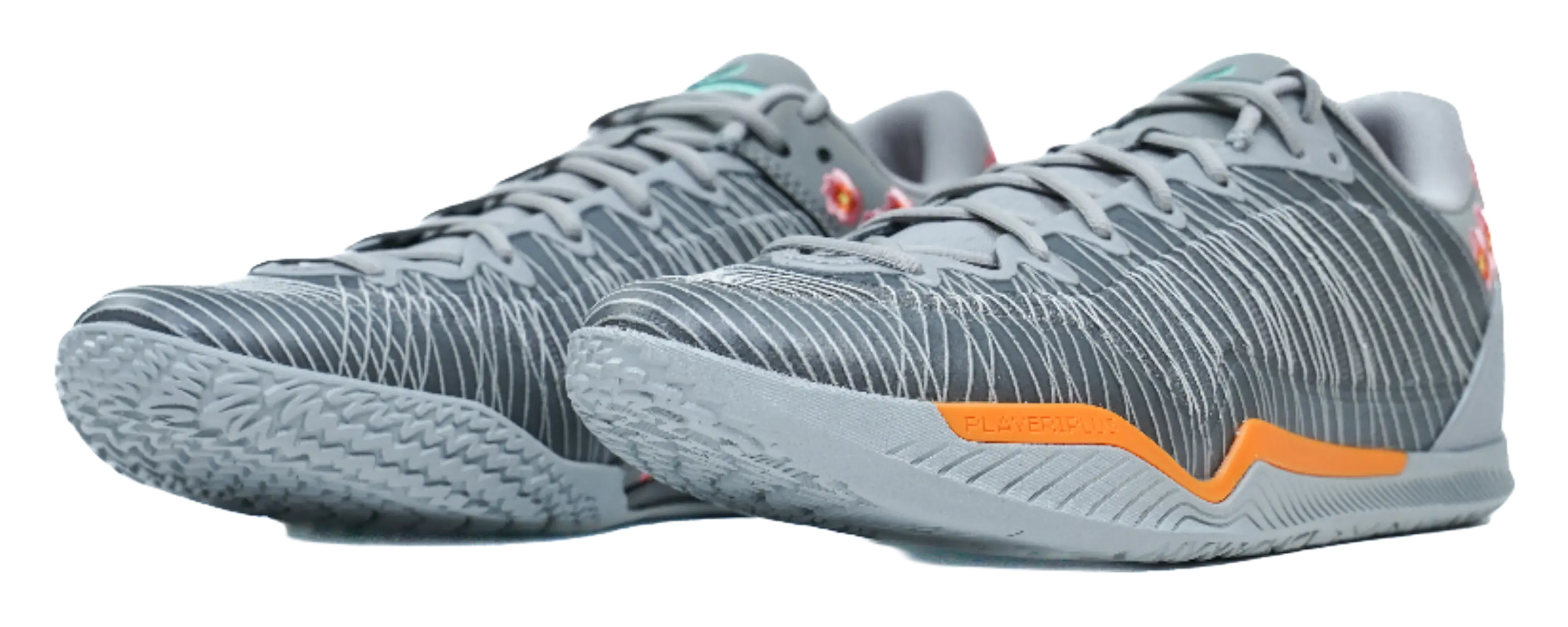 Serious Player Only Player 1 Low Top Basketball Shoes Men's Gray - Image 2