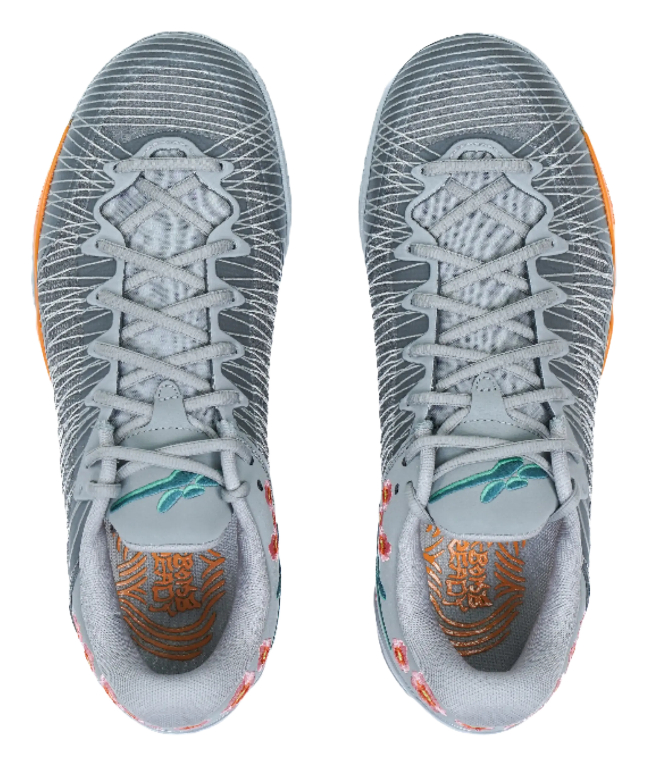 Serious Player Only Player 1 Low Top Basketball Shoes Men's Gray - Image 3