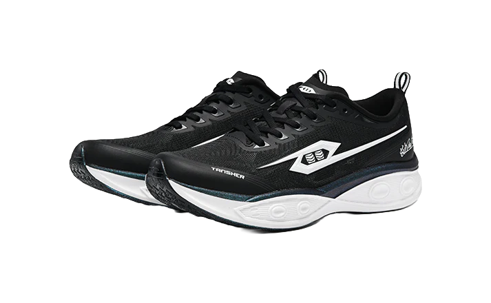 TANSHEZHE ZhuiFeng Running Shoes Unisex Low top Cola Black - Image 3