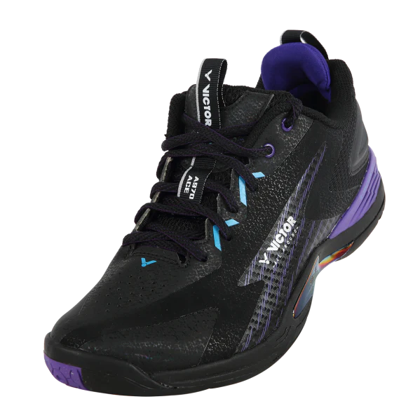 Victor A970ACE-C - Badminton Shoes Unisex Black Purple - Image 3