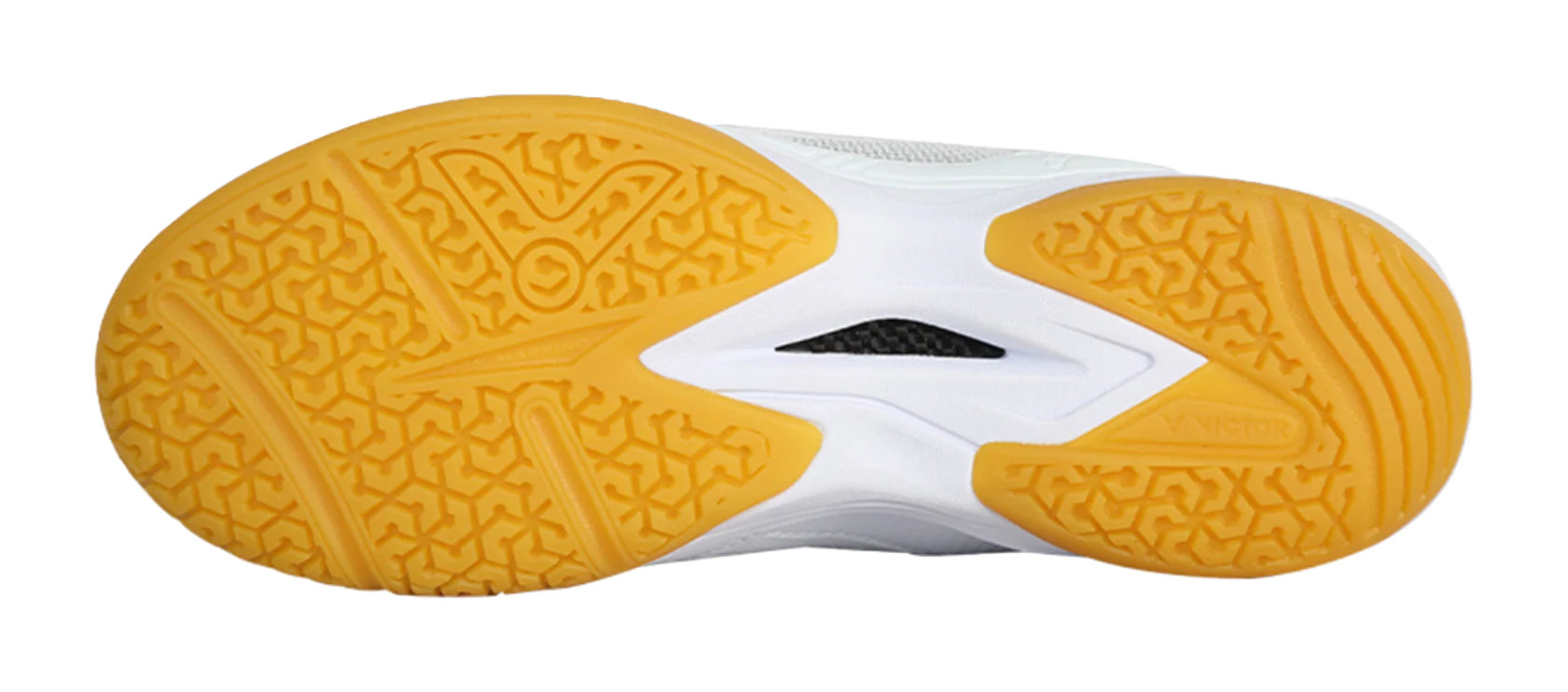VICTOR HYPEREVA Cushioning Carbon Power Badminton Shoes Unisex Pearl White - Image 3