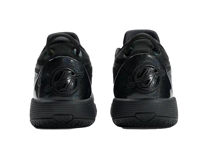 XTEP Cushioning, Slip Resistant, And Abrasion Resistant Low Top Basketball Shoes Mens Black Sun Red - Image 6