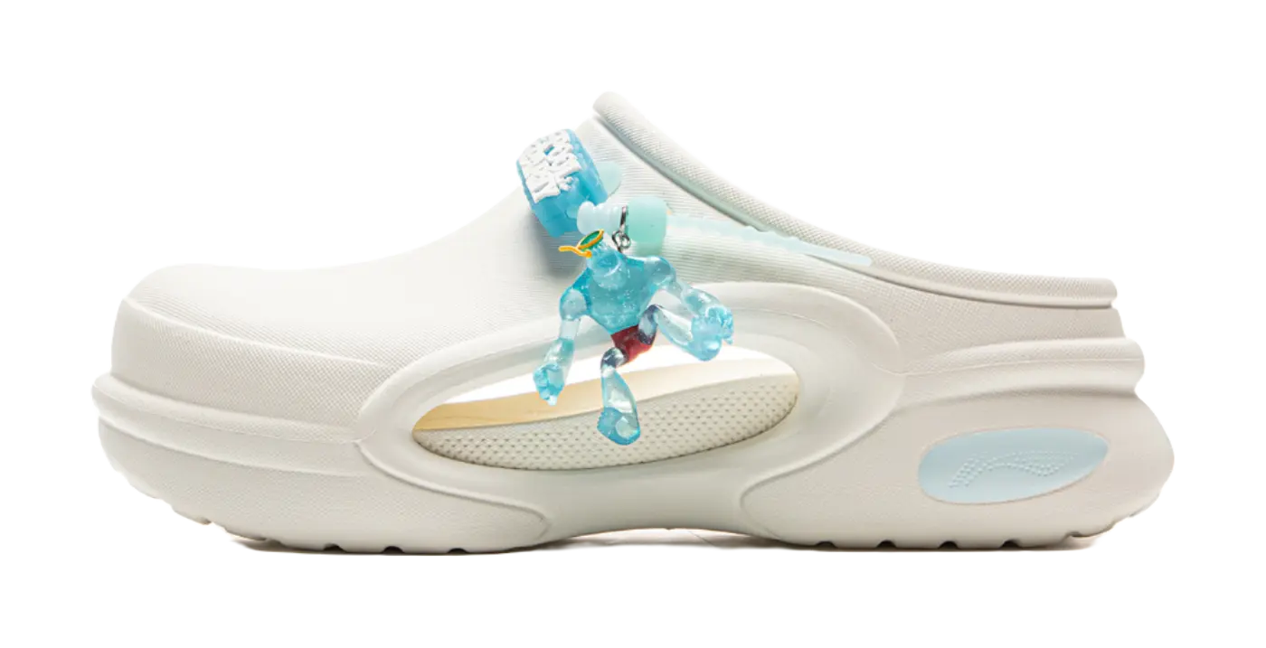 Li-Ning x Hero Alliance Soft Clogs Unisex White
